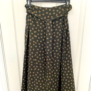 NWT Loft A-Line floral skirt